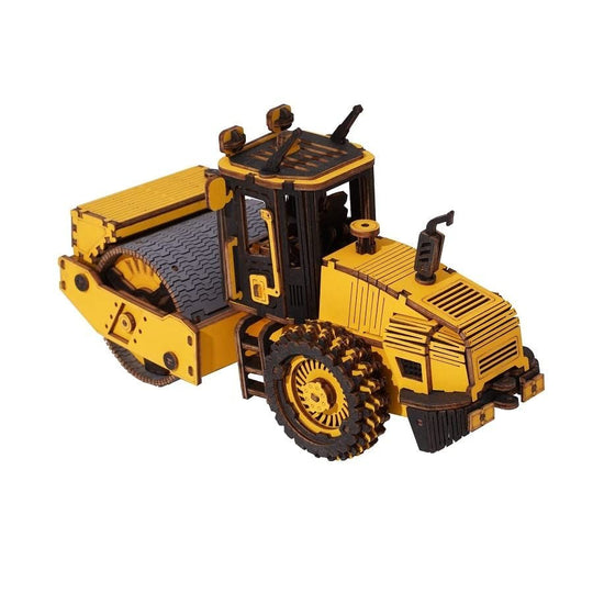 Puzzle 3D Rouleau de Chantier en Bois