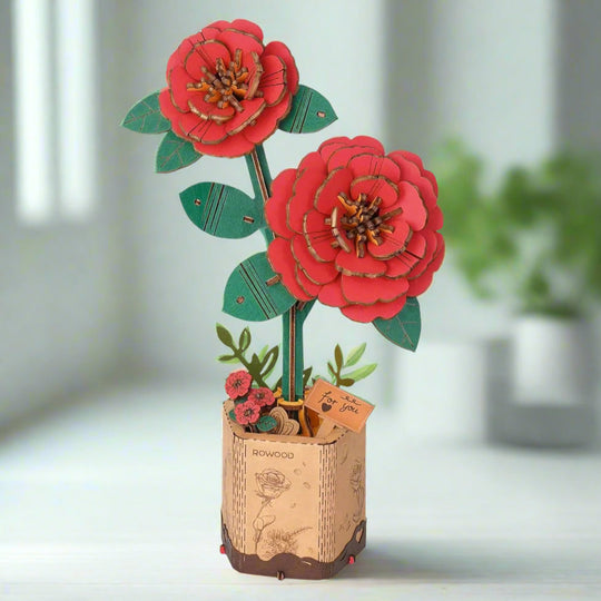 Camélia du Soleil - La Maquette en Bois®