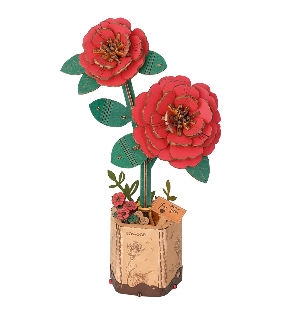 Camélia du Soleil - La Maquette en Bois®