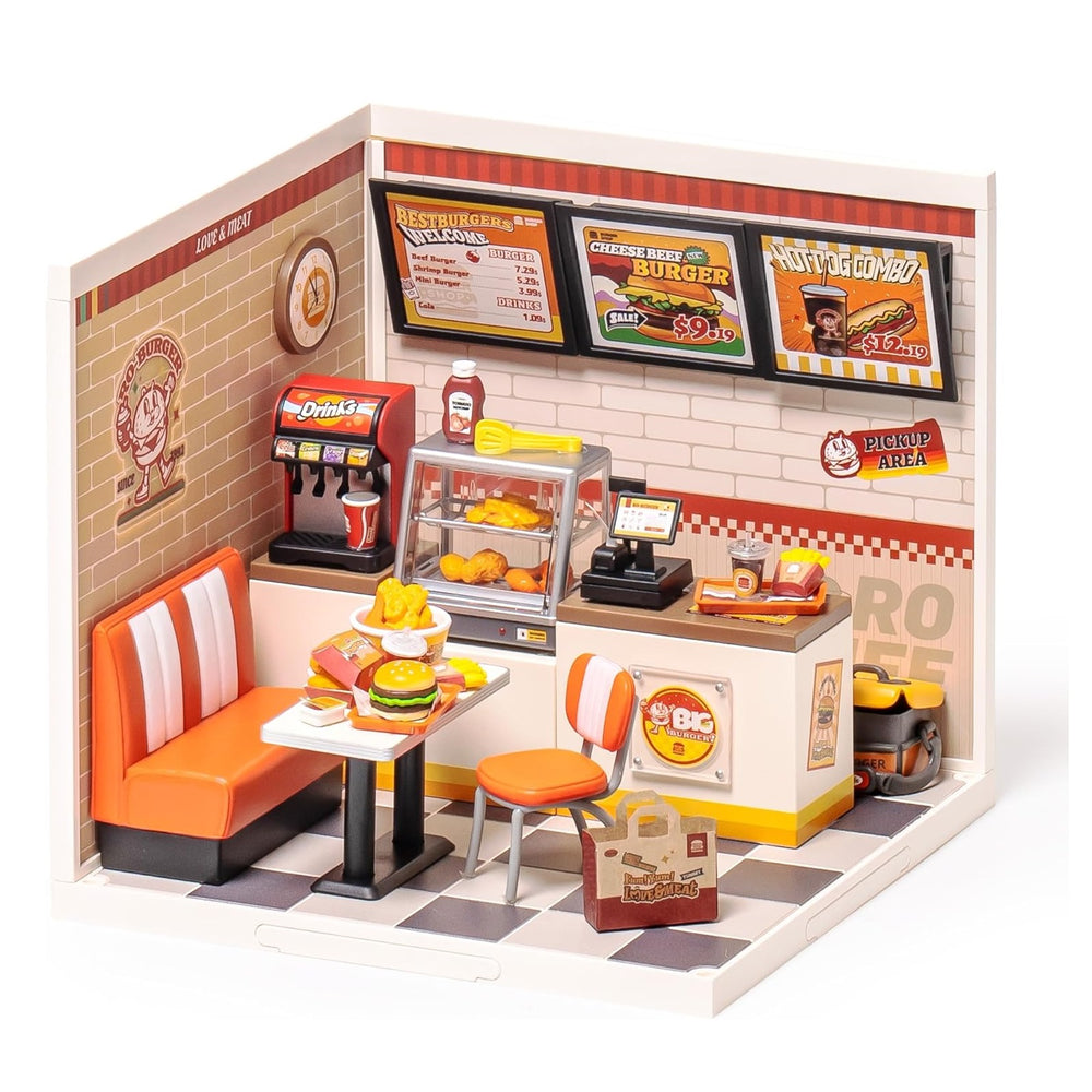Le Fast Food Burger - La Maquette en Bois®