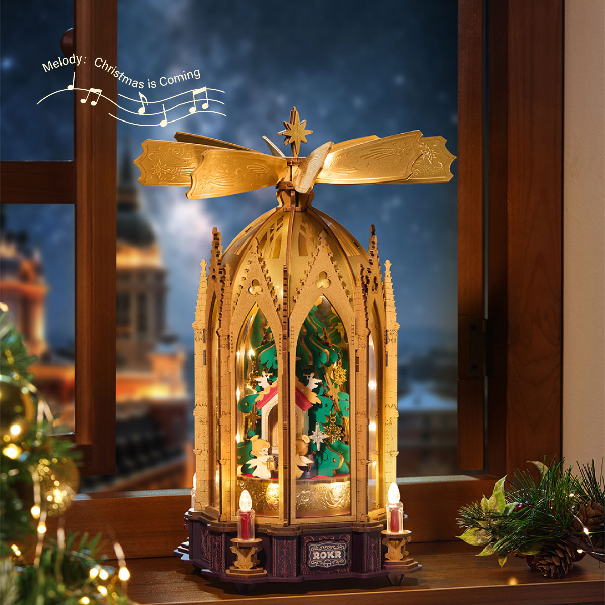 La Cathédrale de l'Étoile d'Or - La Maquette en Bois®