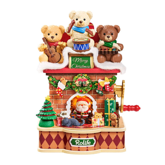 La Cheminée des Petits Musiciens - La Maquette en Bois®
