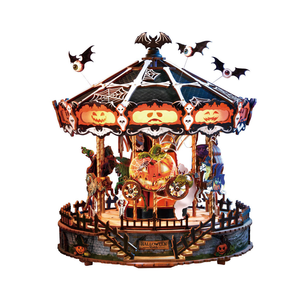 Le Carrousel des Ombres - La Maquette en Bois®