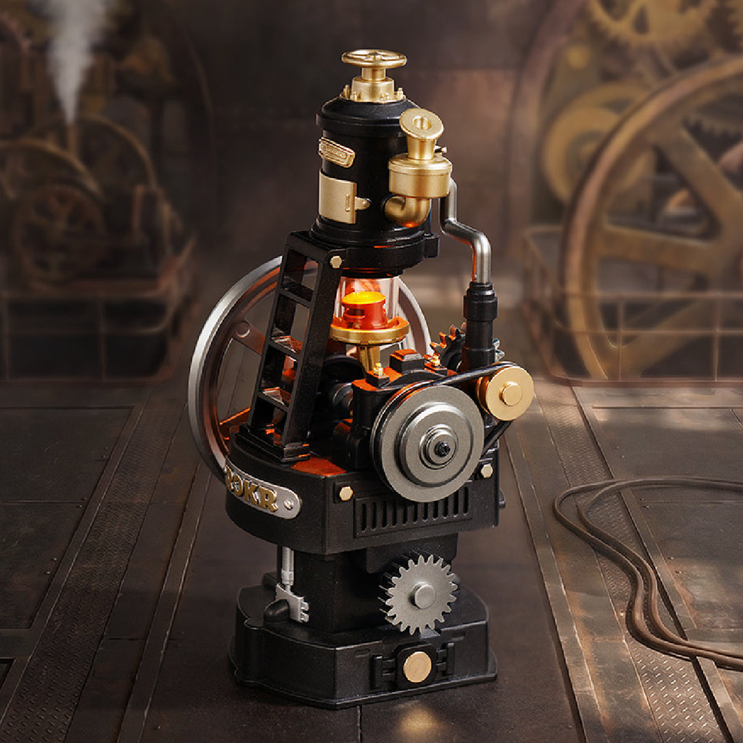 Le Monocylindre de l'Inventeur - La Maquette en Bois®
