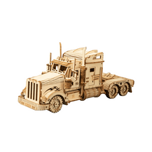 Charger l&#39;image dans la galerie, Puzzle 3D Camion Poids-Lourd en Bois
