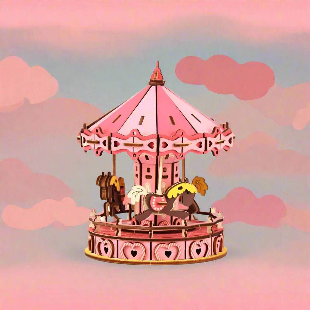 Carrousel Rose - La Maquette en Bois®