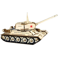 Charger l&#39;image dans la galerie, Char d&#39;Assaut T34 - La Maquette en Bois®
