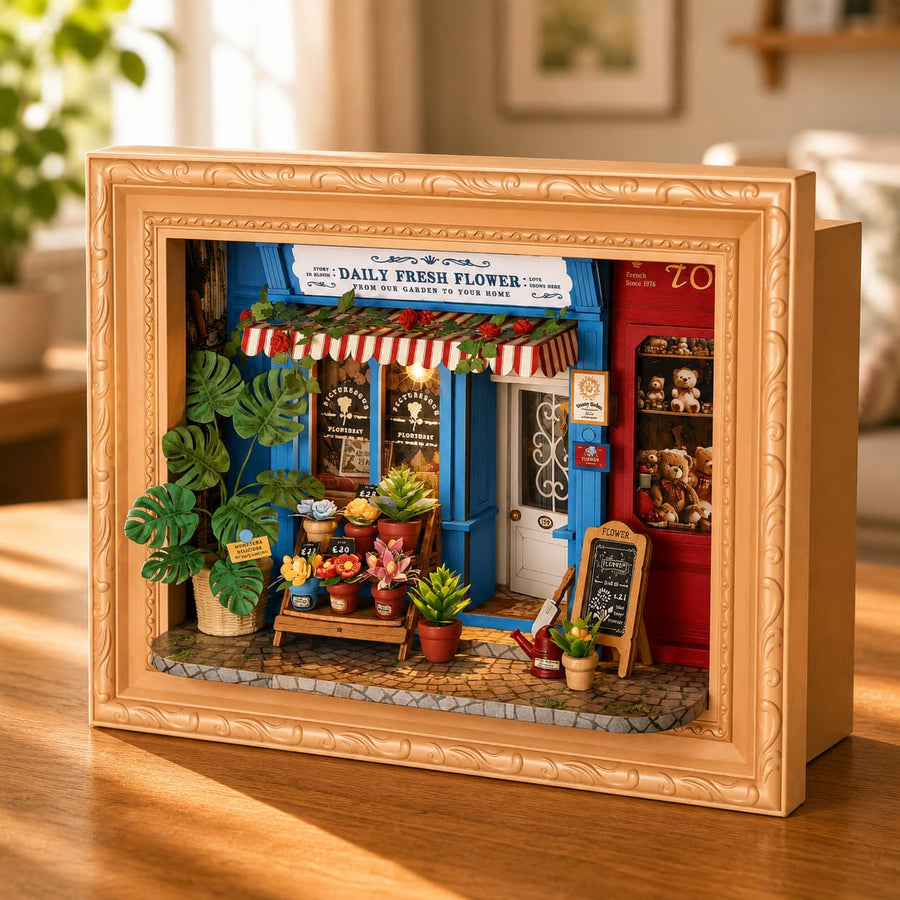La Boutique Florale Miniature - La Maquette en Bois®