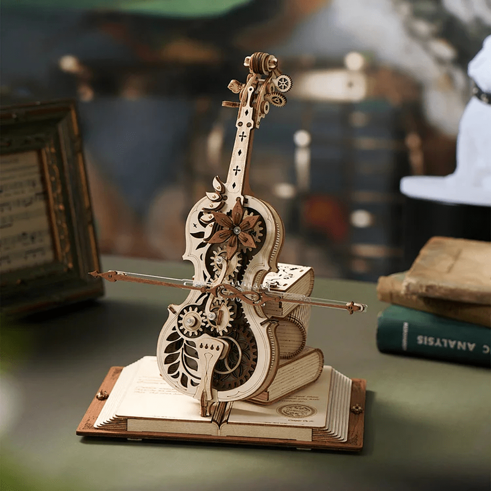 violoncelle en puzzle 3D