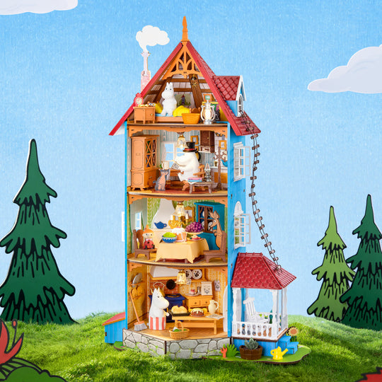 La Maison aux Quatre Histoires - La Maquette en Bois®