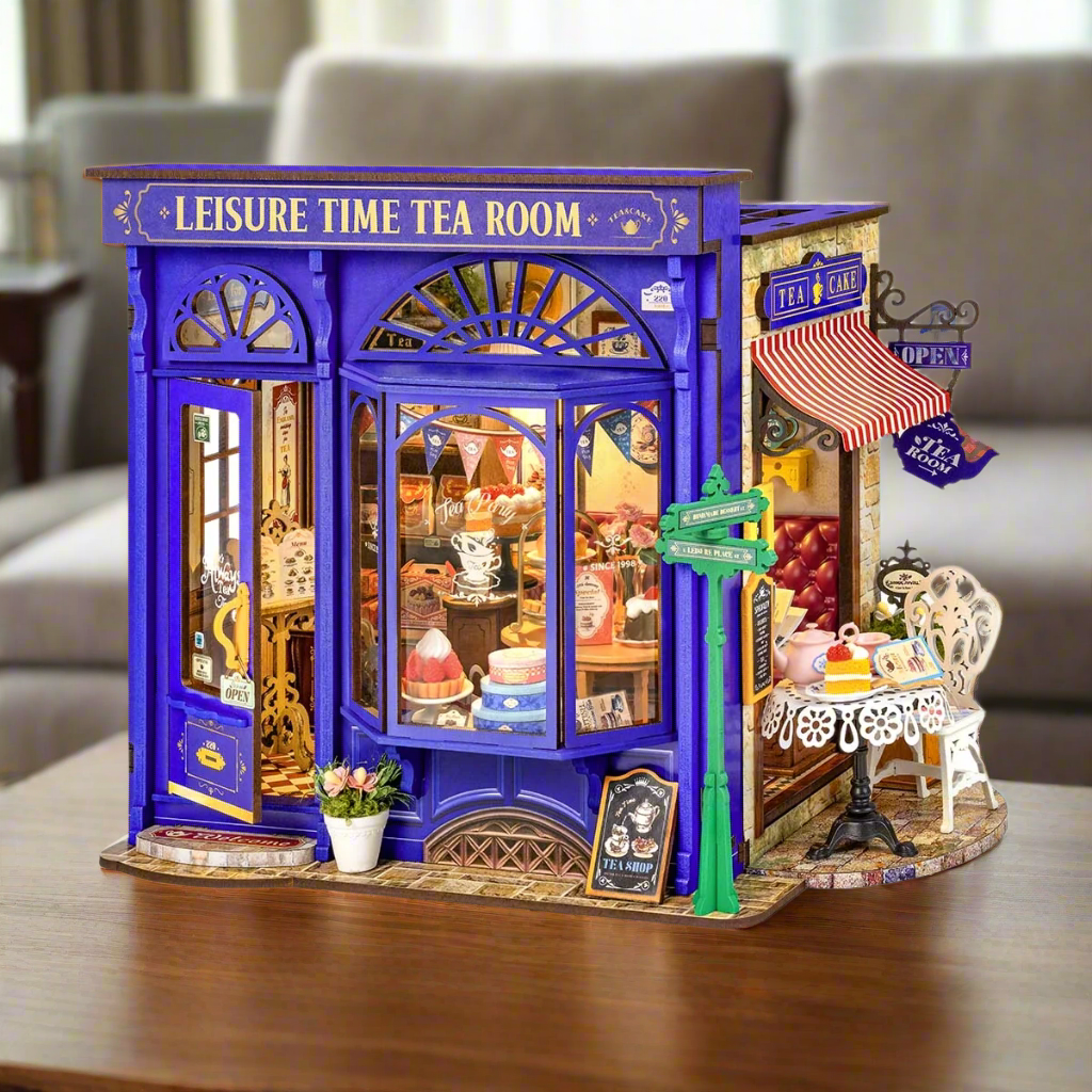 Salon Bleu des Douceurs - La Maquette en Bois®