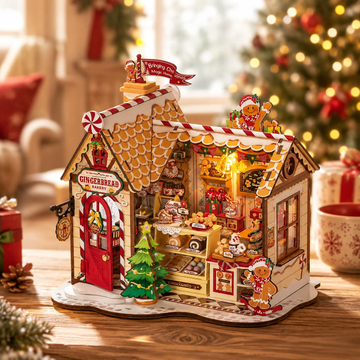 La Pâtisserie des Fêtes - La Maquette en Bois®