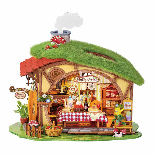La Chaumière Moussue - La Maquette en Bois®