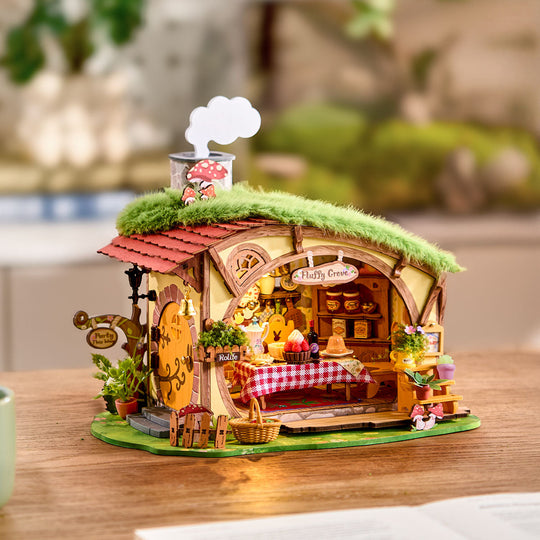 La Chaumière Moussue - La Maquette en Bois®