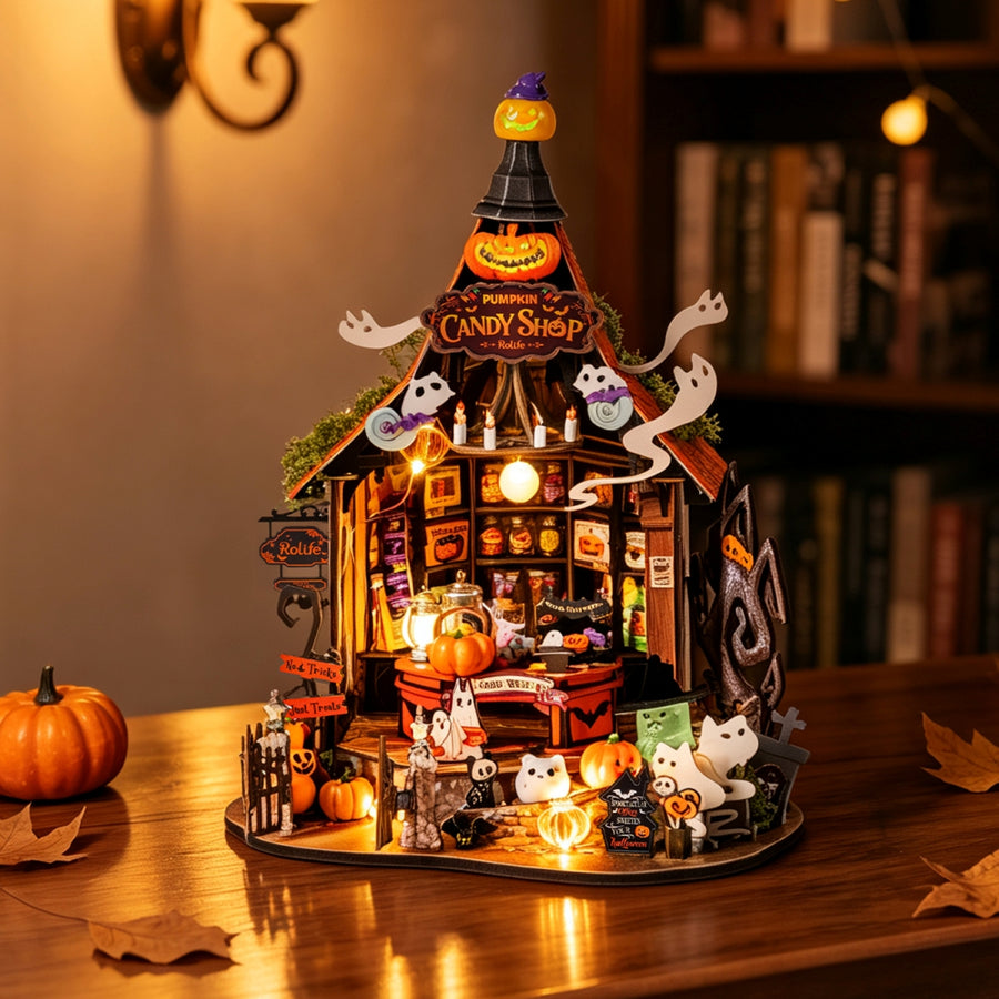 La Confiserie de Minuit - La Maquette en Bois®