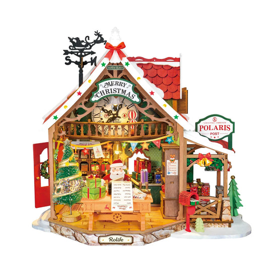 Le Relais Postal du Grand Nord - La Maquette en Bois®