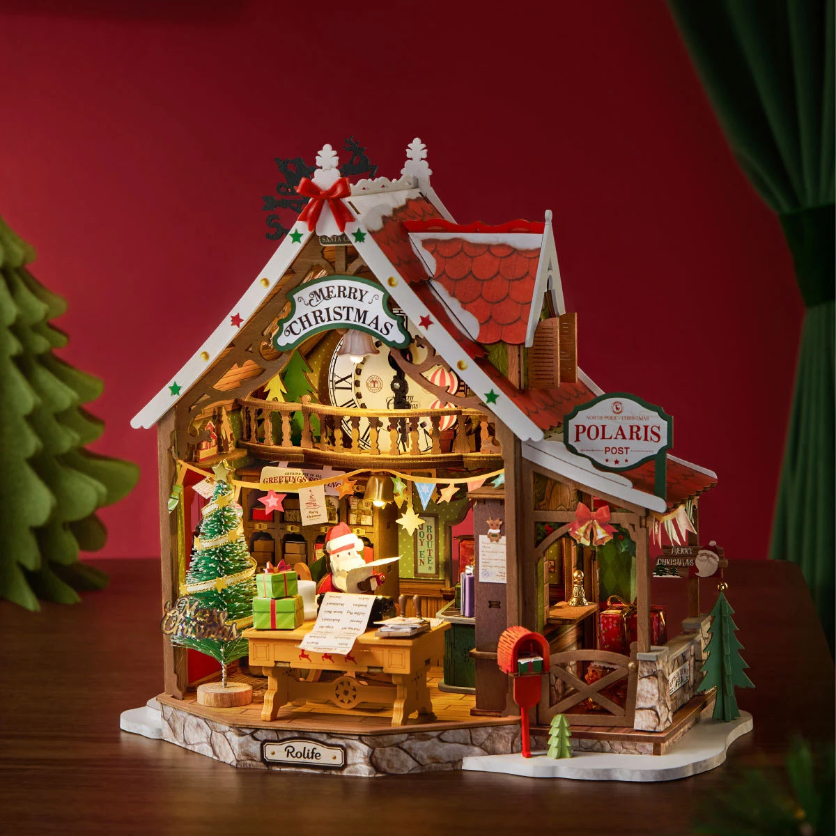 Le Relais Postal du Grand Nord - La Maquette en Bois®