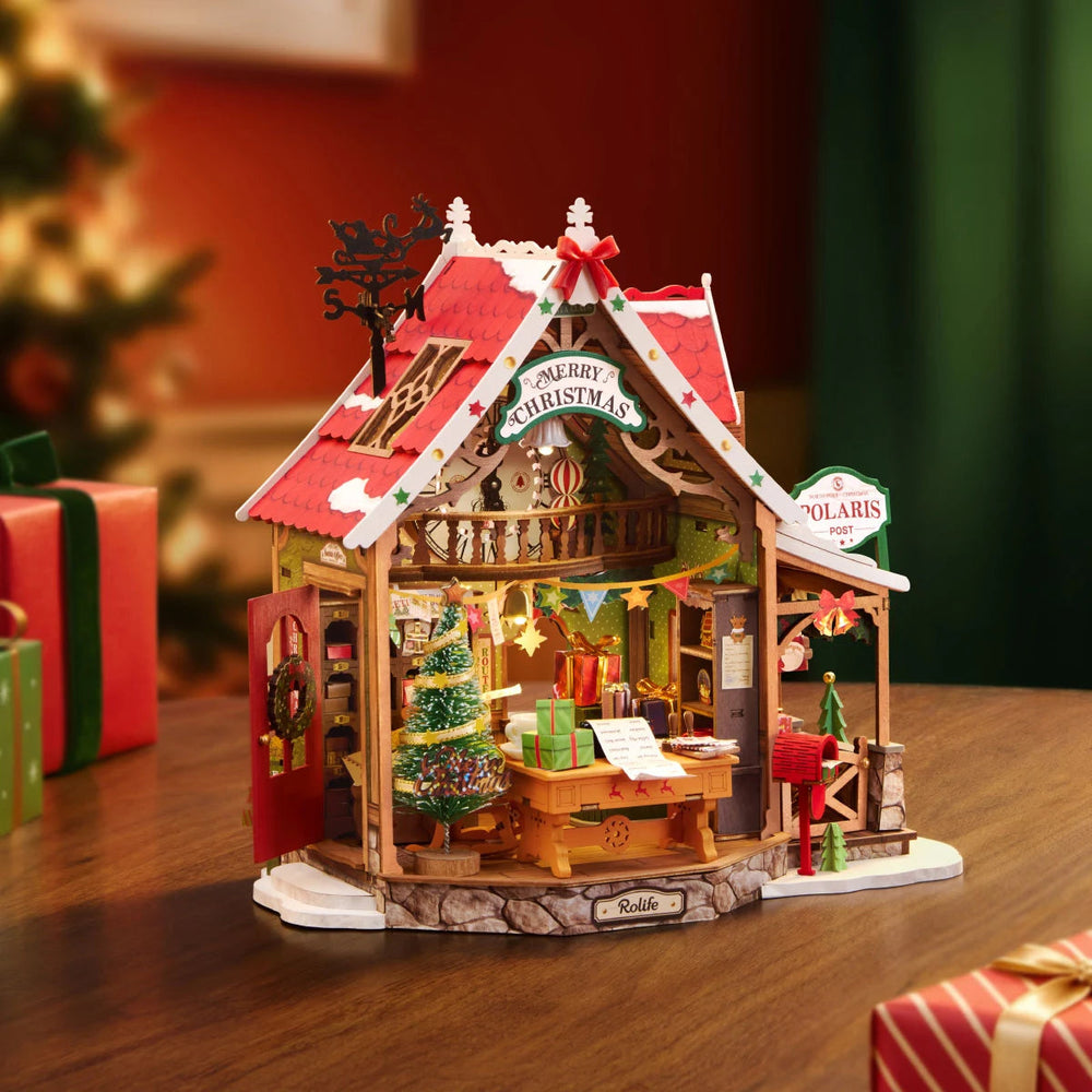 Le Relais Postal du Grand Nord - La Maquette en Bois®