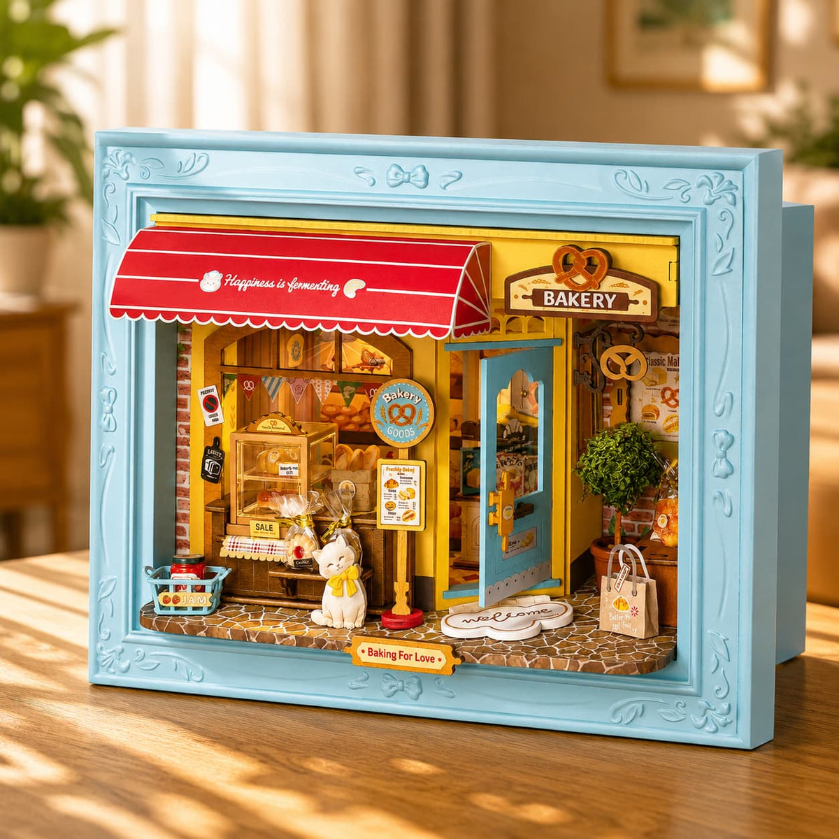 La Boulangerie du Chat Gourmand - La Maquette en Bois®
