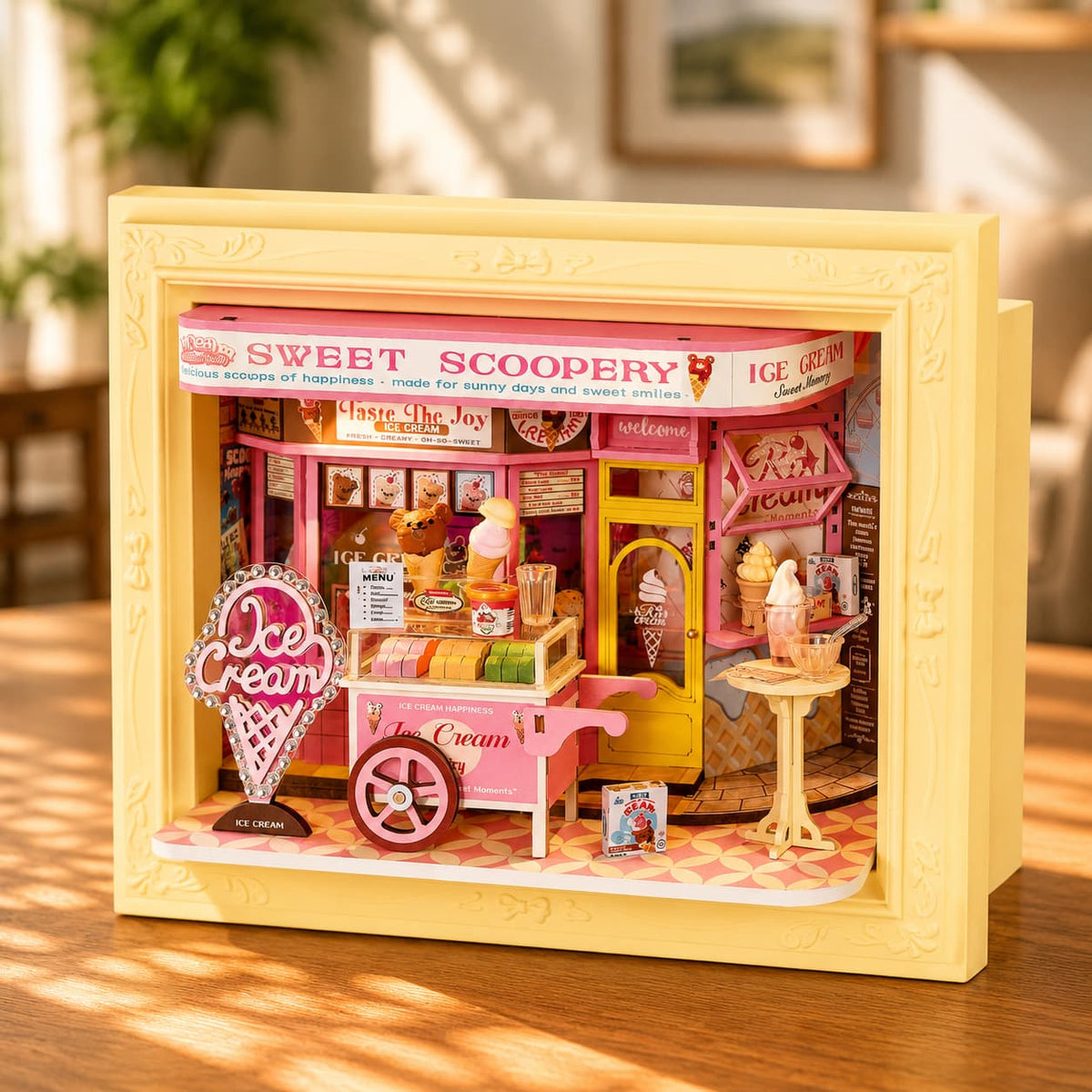 Le Glacier Sweet Scoopery - La Maquette en Bois®