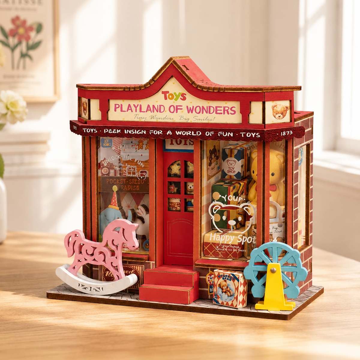 L'Échoppe des Merveilles - La Maquette en Bois®