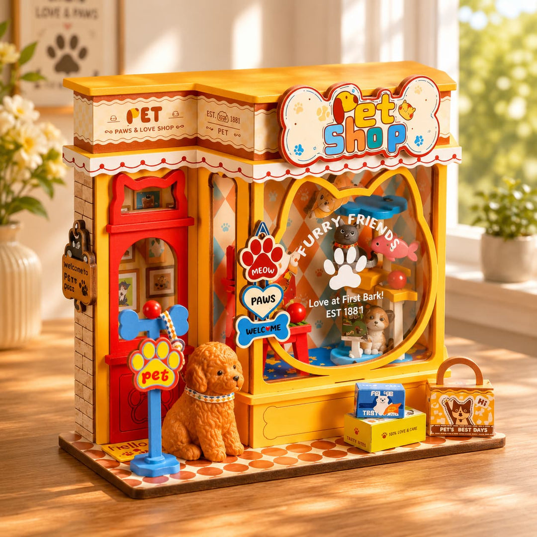 La Petite Animalerie - La Maquette en Bois®