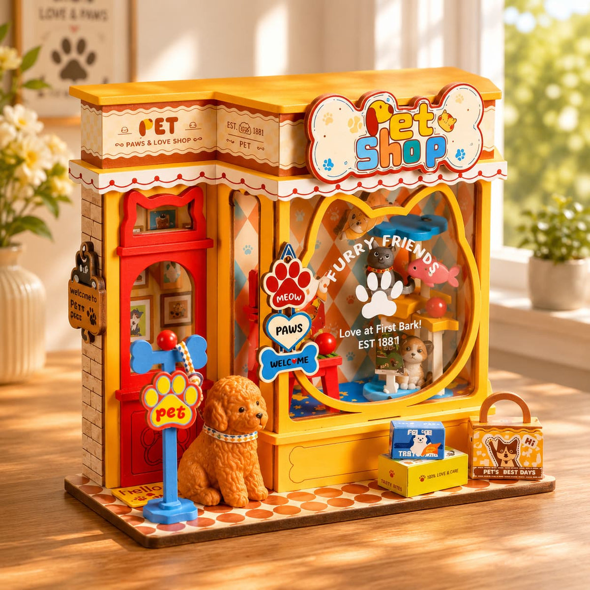 La Petite Animalerie - La Maquette en Bois®