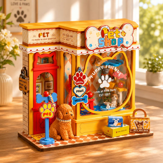 La Petite Animalerie - La Maquette en Bois®