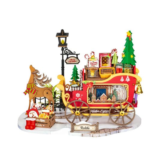 La Carriole du Réveillon - La Maquette en Bois®