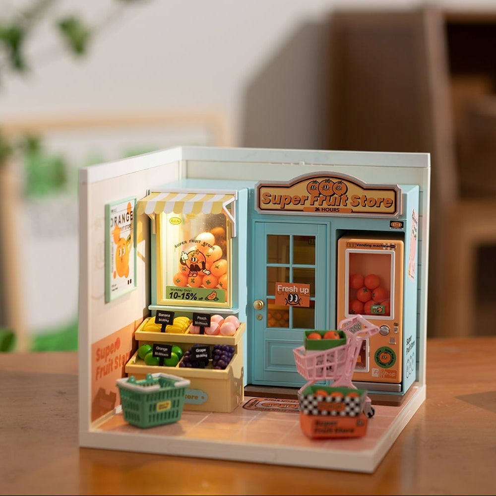 La Boutique de Fruits - La Maquette en Bois®