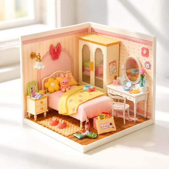 Le Cocon Rose - La Maquette en Bois®