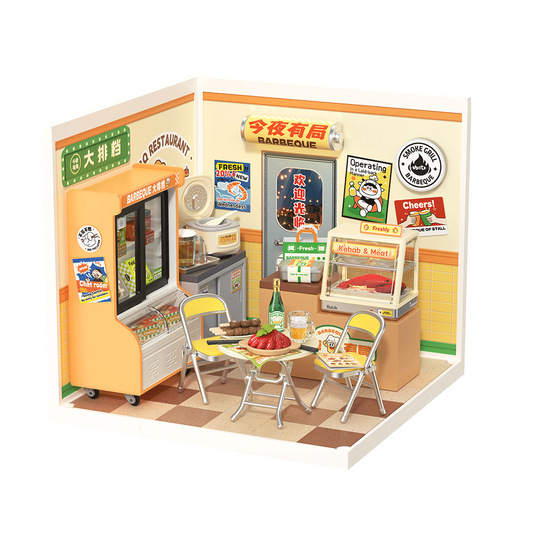 Le Barbecue de Minuit - La Maquette en Bois®