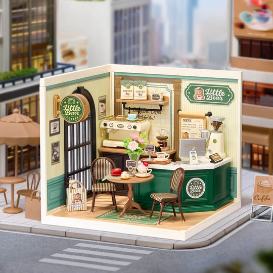 Le Café des Petits Rendez-vous - La Maquette en Bois®