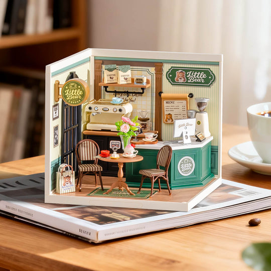 Le Café des Petits Rendez-vous - La Maquette en Bois®