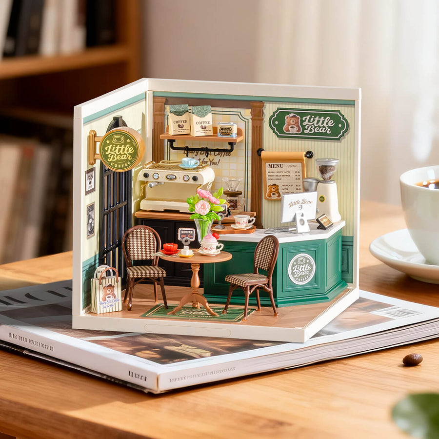 Le Café des Petits Rendez-vous - La Maquette en Bois®