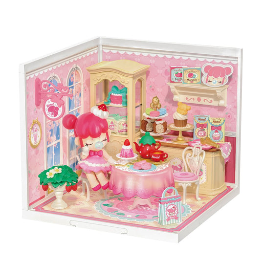 Le Salon de Thé à la Fraise - La Maquette en Bois®