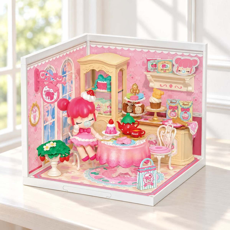 Le Salon de Thé à la Fraise - La Maquette en Bois®