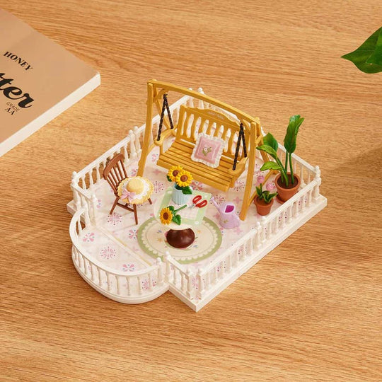 La Terrasse Ensoleillée - La Maquette en Bois®