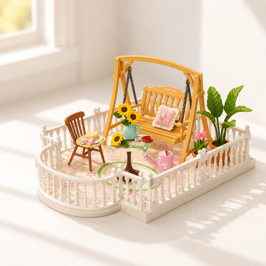 La Terrasse Ensoleillée - La Maquette en Bois®