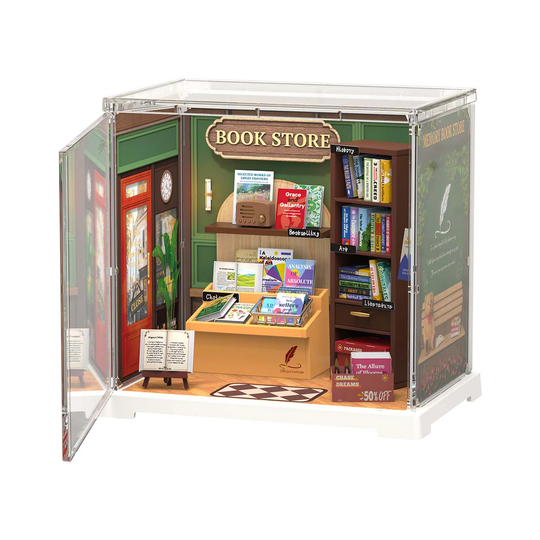 Librairie Vintage - La Maquette en Bois®