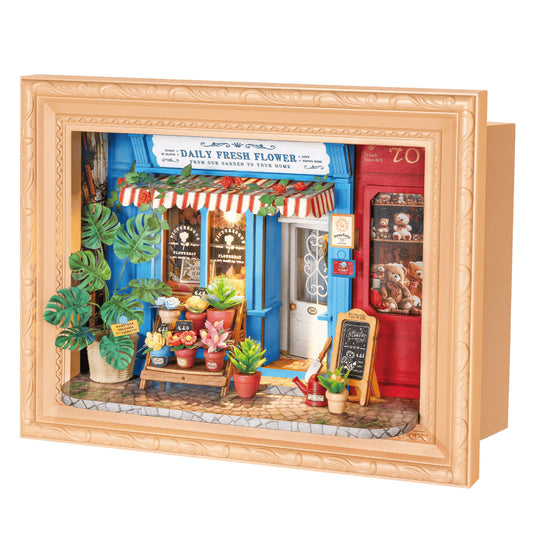 La Boutique Florale Miniature - La Maquette en Bois®