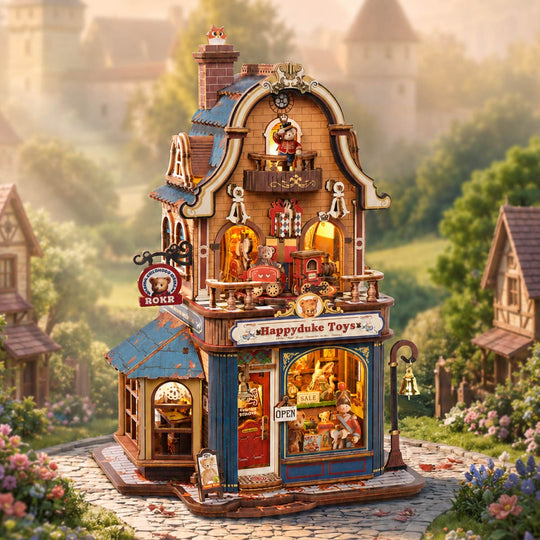 La Boutique aux Jouets Enchantés - La Maquette en Bois®