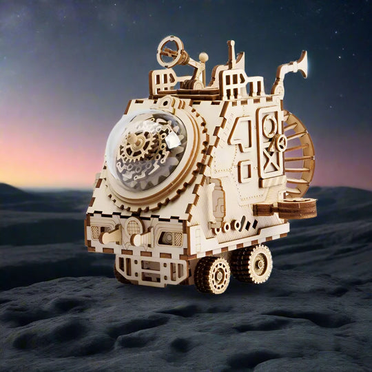 Vaisseau Spatial Voyage Lunaire - La Maquette en Bois®