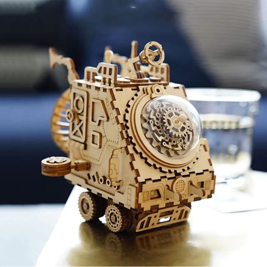 Vaisseau Spatial Voyage Lunaire - La Maquette en Bois®