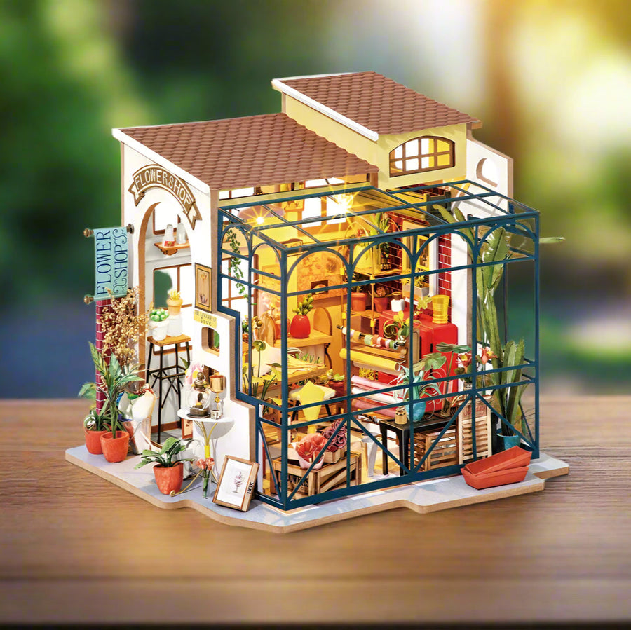 Boutique des Fleurs Enchantées - La Maquette en Bois®