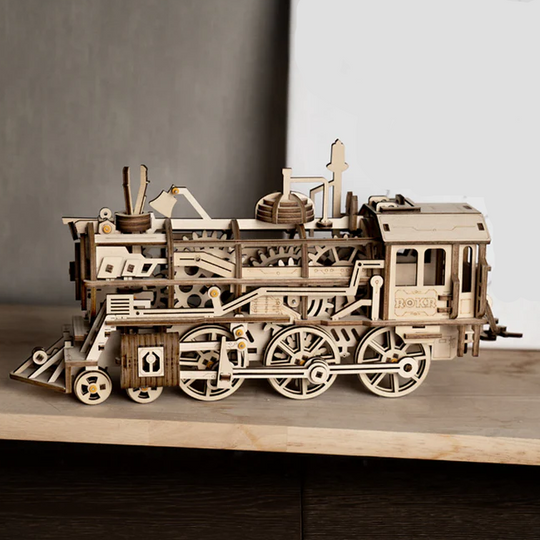 Locomotive des Âges - La Maquette en Bois®