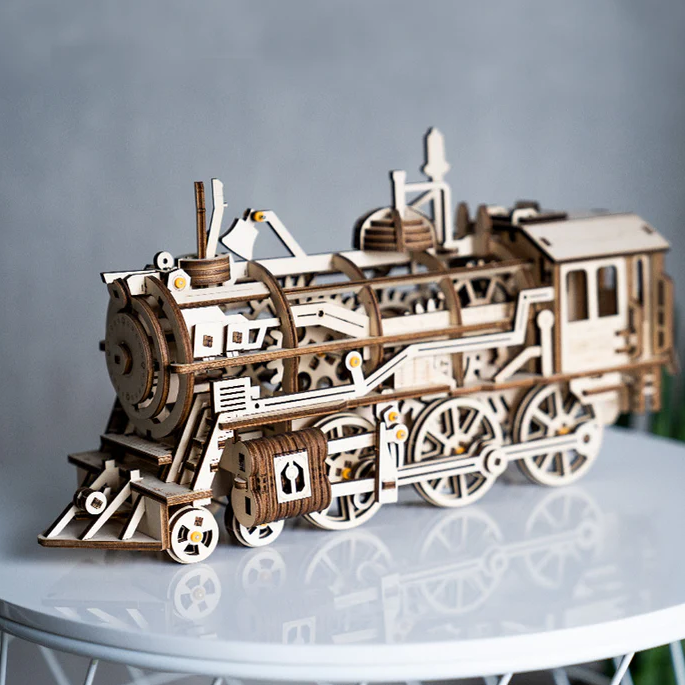 Locomotive des Âges - La Maquette en Bois®