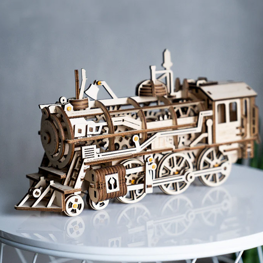 Locomotive des Âges - La Maquette en Bois®