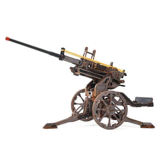 Le Canon Anti-Aérien - La Maquette en Bois®