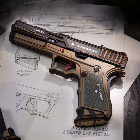 Le Pistolet Déclic - La Maquette en Bois®
